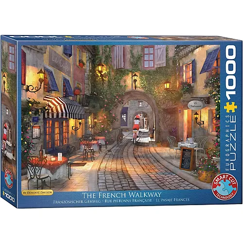 Eurographics Puzzle Dominic Davison - The French Walkway (1000Teile)