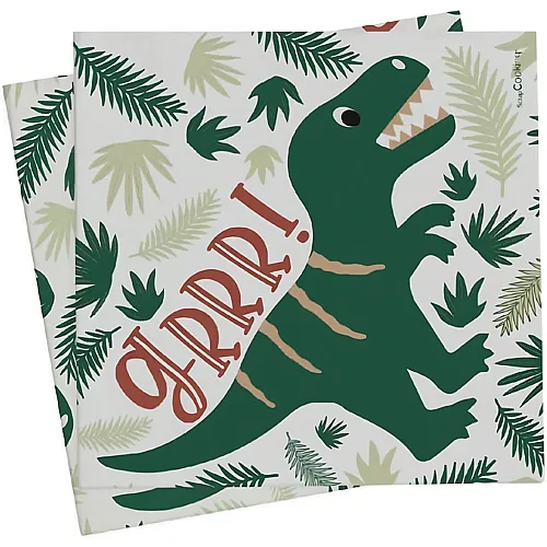 Servietten Dino - 20 Teile
