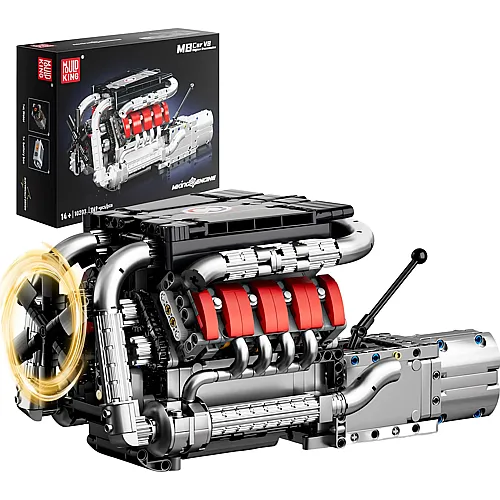 Mould King Engines V8 Motor M8 10203
