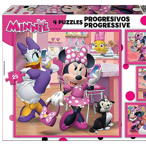 Educa Puzzle Minnie Mouse Minnie Happy Helpers (12/16/20/25)
