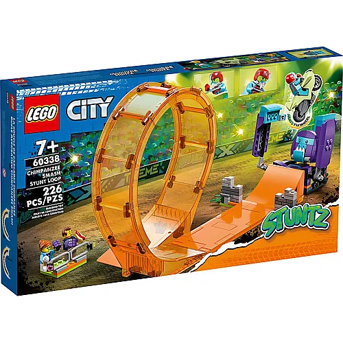 LEGO City Stuntz Schimpansen-Stuntlooping (60338)