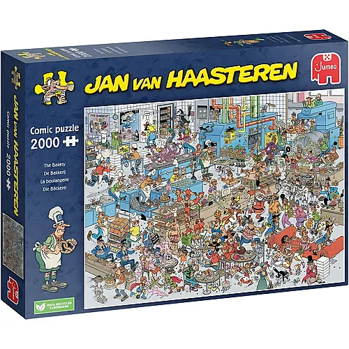 Jumbo Puzzle Jan van Haasteren Die B�ckerei - 2000 Teile