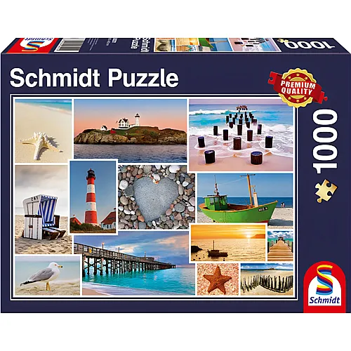 Schmidt Puzzle Am Meer (1000Teile)