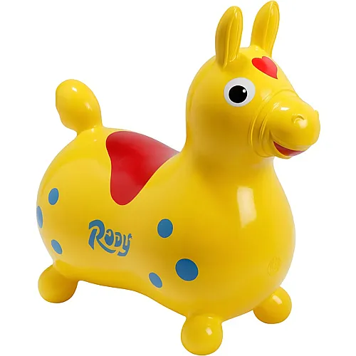Jakobs H�pfpferd Rody Gelb