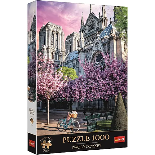 Trefl Puzzle Photo Odyssey Dom Notre-Dame in Paris - 1000 Teile