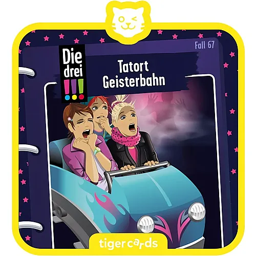 Tigermedia tigercard Die drei !!! (67) Tatort Geisterbahn (DE)