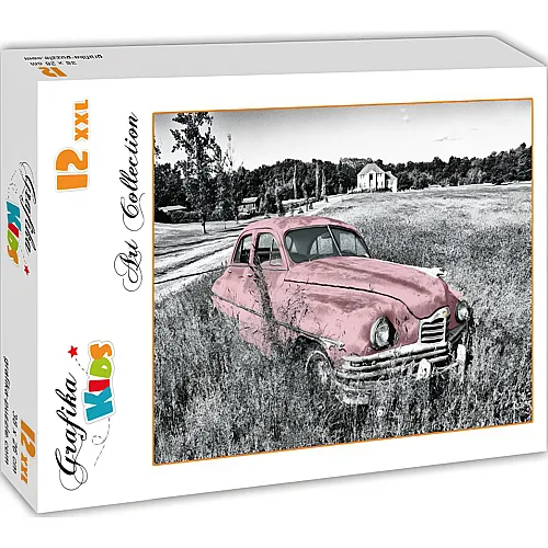 Grafika Puzzle Art Collection Grafika Kids Oldtimer - 12 Teile
