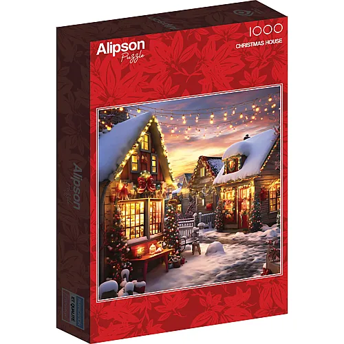 Alipson Puzzle Christmas House - 1000 Teile