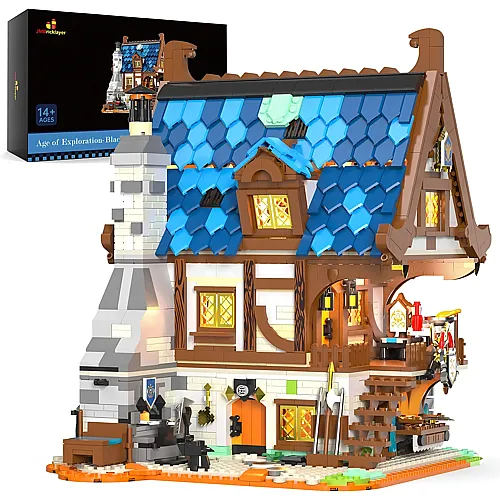JMBricklayer Medieval Period Blacksmith Shop 41105