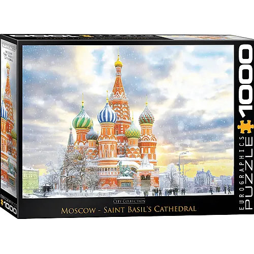 Eurographics Puzzle Moskau - Basilius-Kathedrale - 1000 Teile