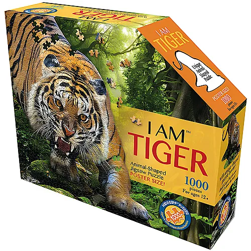 I am Tiger - 1000 Teile