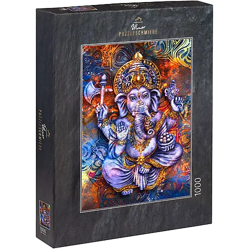Ulmer Puzzleschmiede Hinduismus-Gottheit Ganesha - 1000 Teile