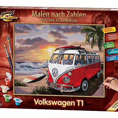 Schipper Historische Motive VW Malen nach Zahlen Volkswagen T1
