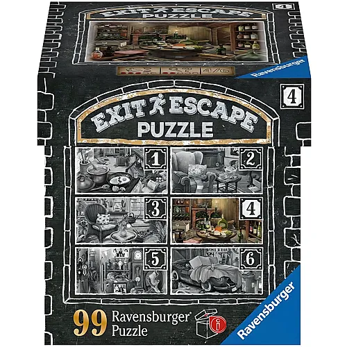 Ravensburger Puzzle Escape Weinkeller - 99 Teile