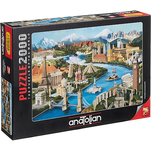 Anatolian Puzzle Popular Landmarks - 2000 Teile