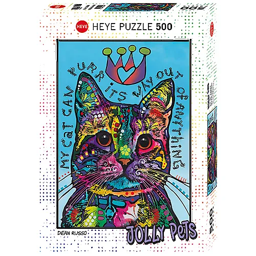 HEYE Puzzle My Cat Can Purr (500Teile)