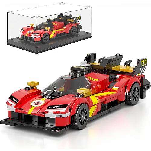 Mould King Speed Champion Supersportwagen F499P mit Acryl-Display 27100