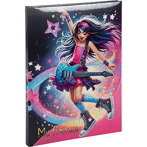 Goldbuch Freundebuch Star Melody