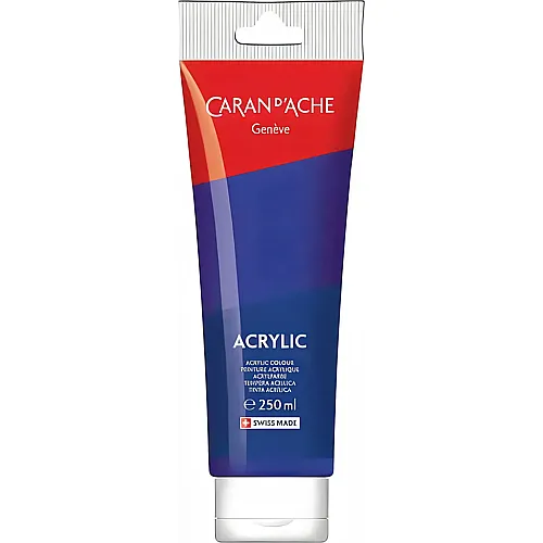 Caran d'Ache Acrylfarbe Ultramarin - 250 ml