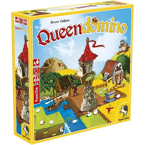 Pegasus Spiele Queendomino - Deutsch