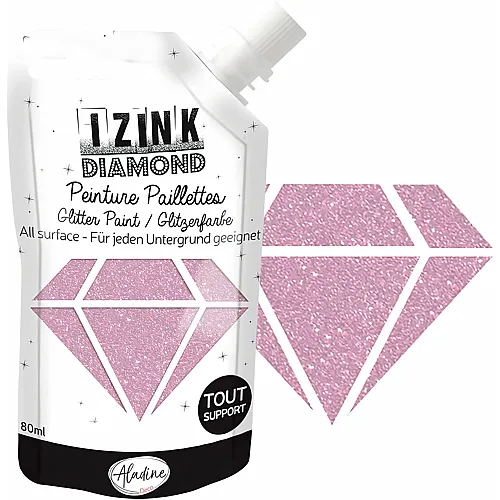 Aladine Izink Diamond Pastel Rosa - 80 ml