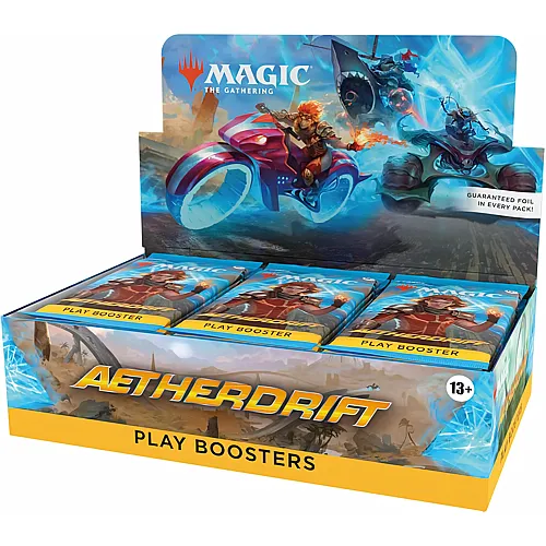 Magic The Gathering Aetherdrift Play Booster Box 30 Packs - Englisch