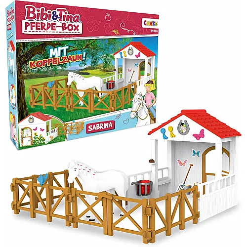 Pferde Spielset Playset Horse Box Sabrina