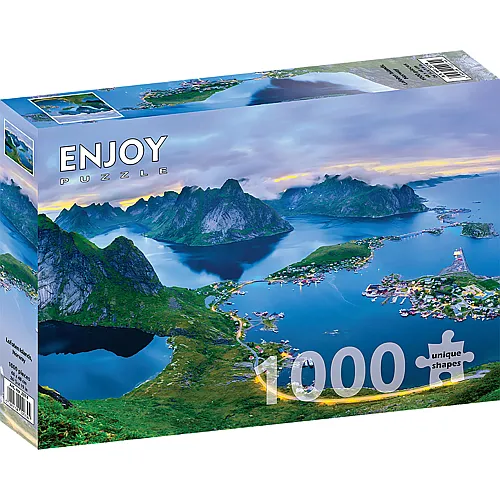 Enjoy Puzzle Lofoten-Inseln, Norwegen - 1000 Teile