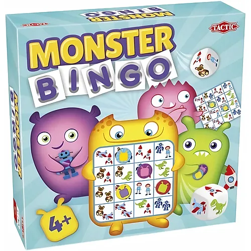 Tactic Spiele Monster-Bingo - Franz�sisch