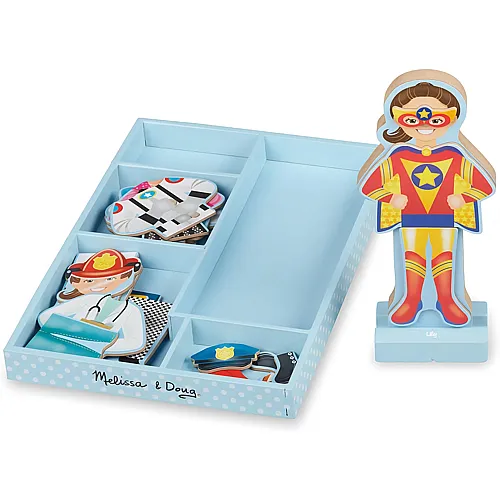 Melissa & Doug Magnetische Anziehpuppe Julia
