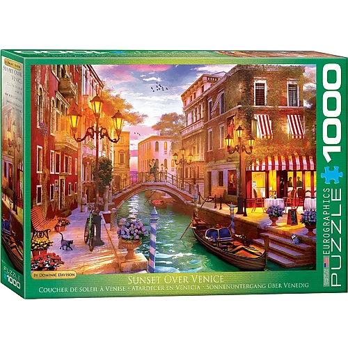 Dominic Davison - Sunset over Venice 1000Teile