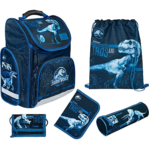 Undercover Jurassic World Clou Schulranzen Set