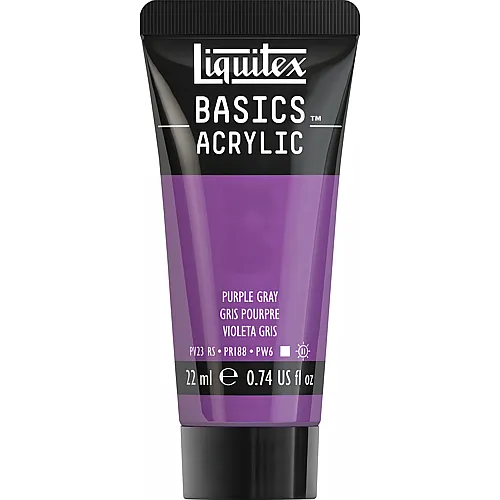 Liquitex Lqx Basics Acrylfarbe 22ml Tube Lilagrau