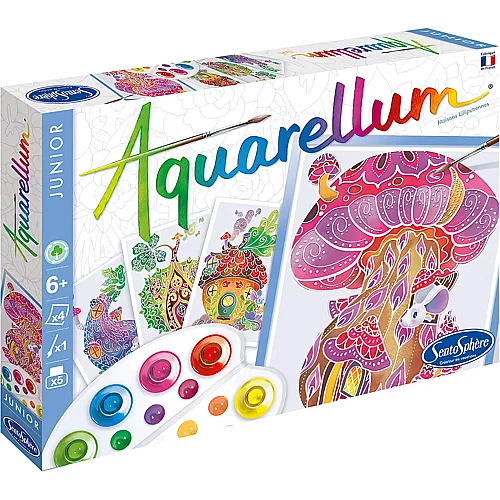 Aquarell-Mal-Set H�uschen