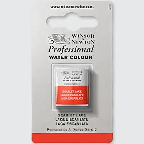 Winsor & Newton W&n Prof. Water Colour 1/2 N�pfchen Scharlachlack