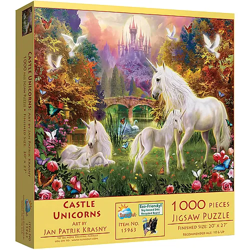 Castle Unicorns 1000Teile