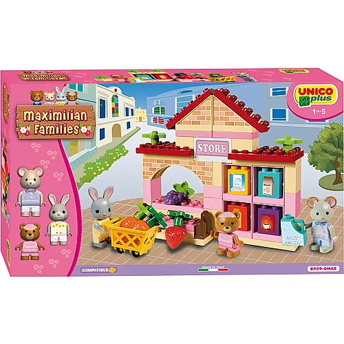 Unico Maximilian Families Supermarkt - 60 Teile