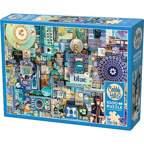 Cobble Hill Puzzle Blau - 1000 Teile