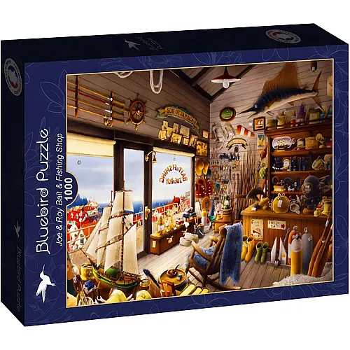 Bluebird Puzzle Joe & Roy Bait & Fishing Shop - 1000 Teile