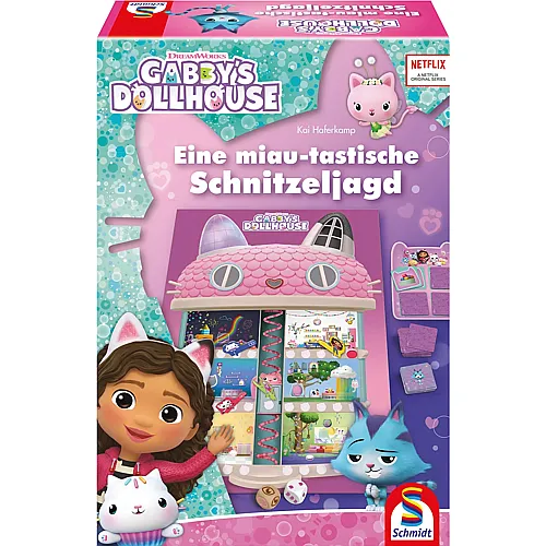Schmidt Spiele Gabby's Dollhouse Eine miau-tastische Schnitzeljagd