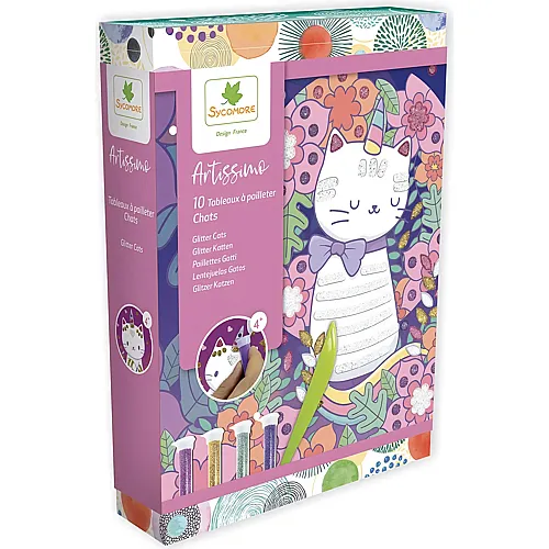 Glitzer Katzen