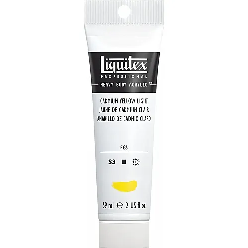 Liquitex Lqx Prof. Heavy Body Acrylfarbe 59ml Tube Kadmiumgelfb Hell