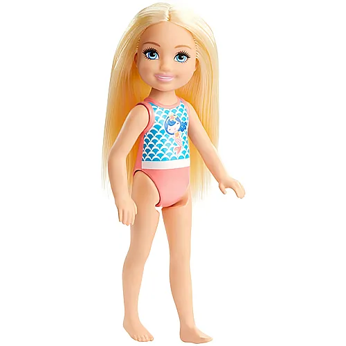 Barbie Chelsea Beach Puppe (blond)