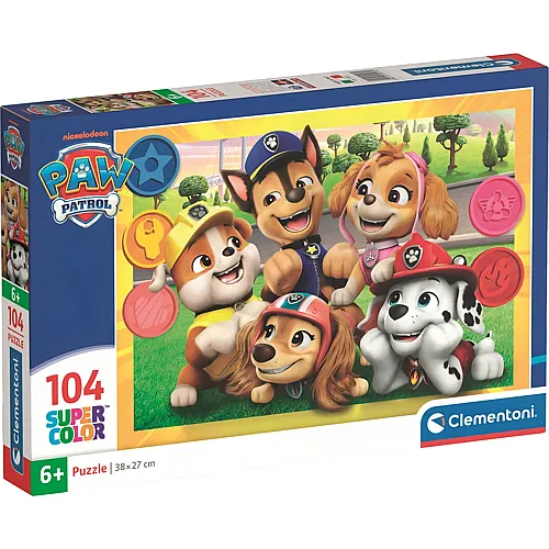 Clementoni Puzzle 104 Teile Pat' Patrouille