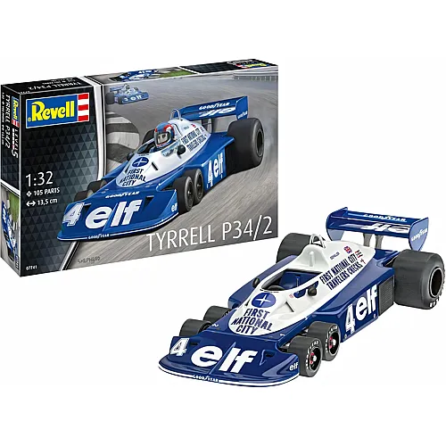 Revell Modellbausatz - Tyrrel P34/2 1:32 - 105 Stk.