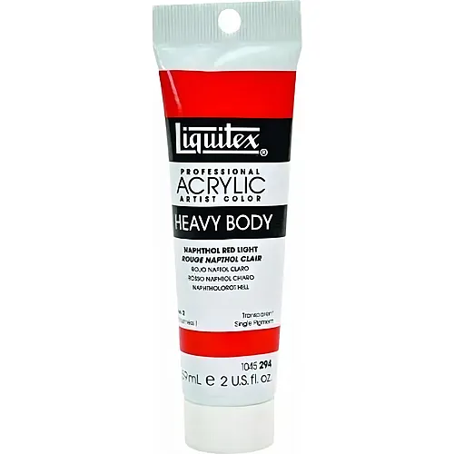 Liquitex Lqx Prof. Heavy Body Acrylfarbe 59ml Tube Naphtholrot Hell