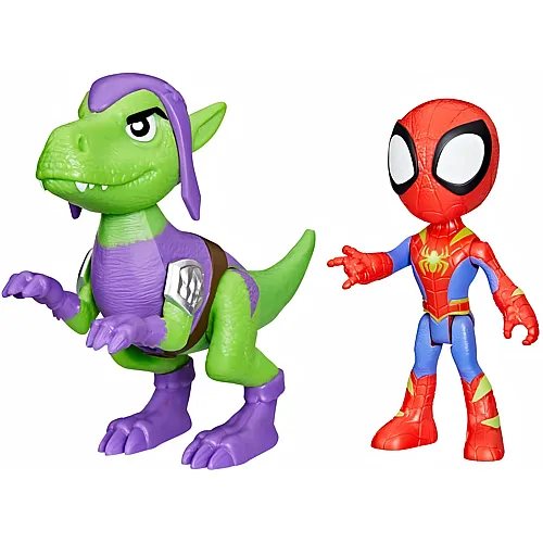 Hasbro Spidey und seine fantastischen Freunde Helden-Dino-Webs Spielfiguren