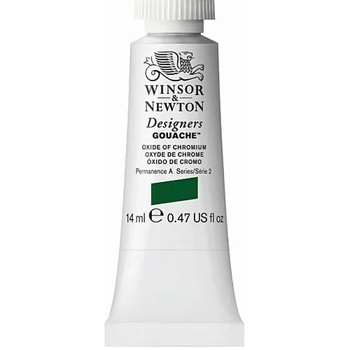 Winsor & Newton W&n Designers Gouache 14ml Tube Chromoxid