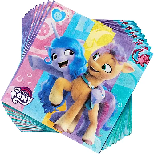 Amscan My Little Pony Servietten - 16 Teile