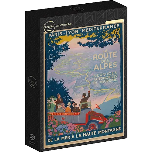 Roger Broders -  La Route des Alpes, 1920 500Teile